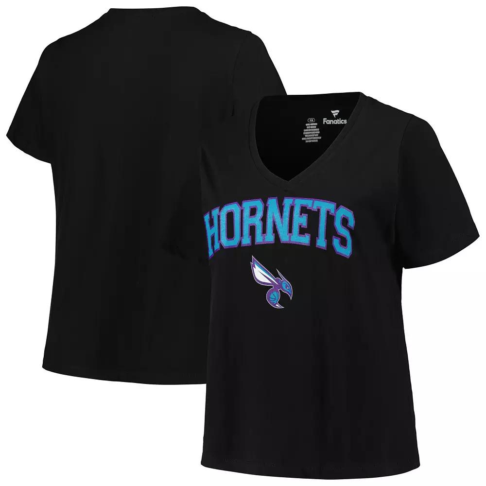 Women's Profile Black Charlotte Hornets Plus  Product Image