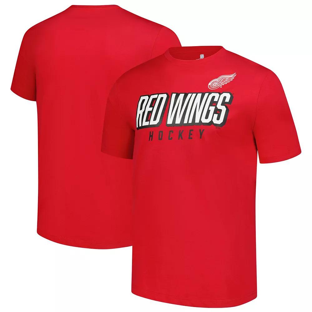 Men's Fanatics  Red Detroit Red Wings T-Shirt, Size: Large Product Image