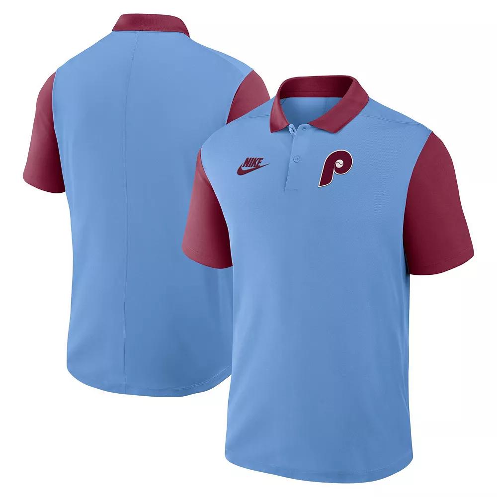 Philadelphia Phillies Cooperstown Victory Nike Mens Dri-FIT MLB Polo | 0458033TPHP-DDZ Product Image