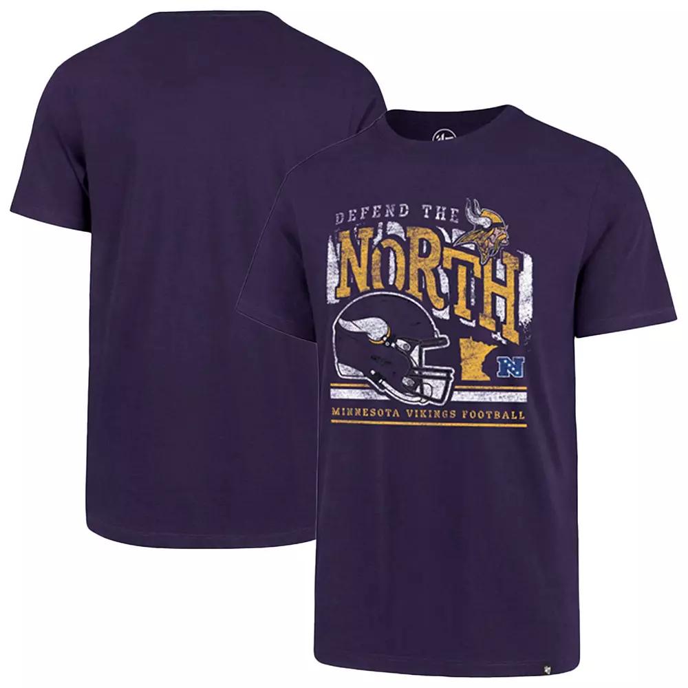 Men's '47 Purple Minnesota Vikings Regional Super Rival T-Shirt,  Product Image