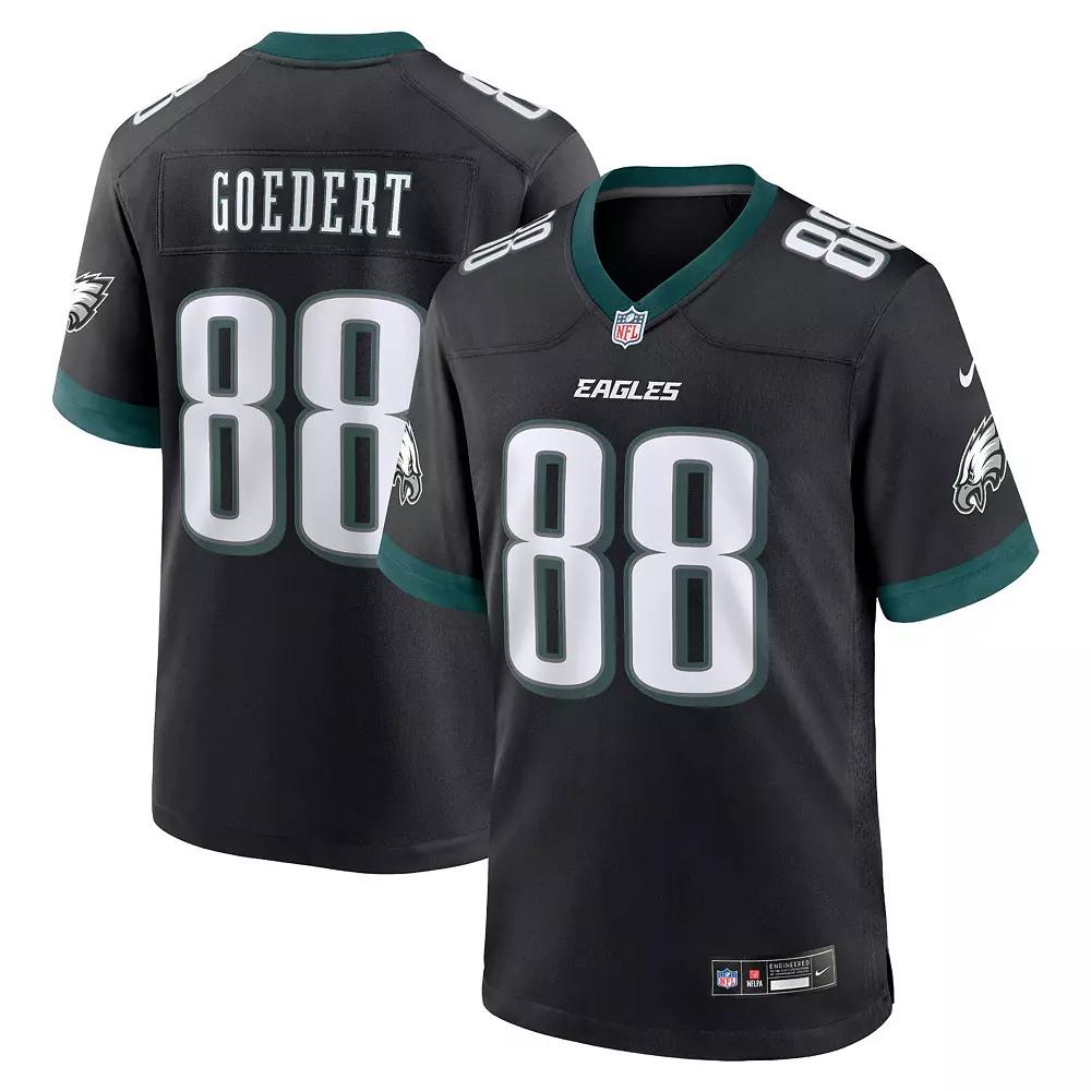 Men's Nike Dallas Goedert Black Philadelphia Eagles Alternate Game Jersey,  Product Image