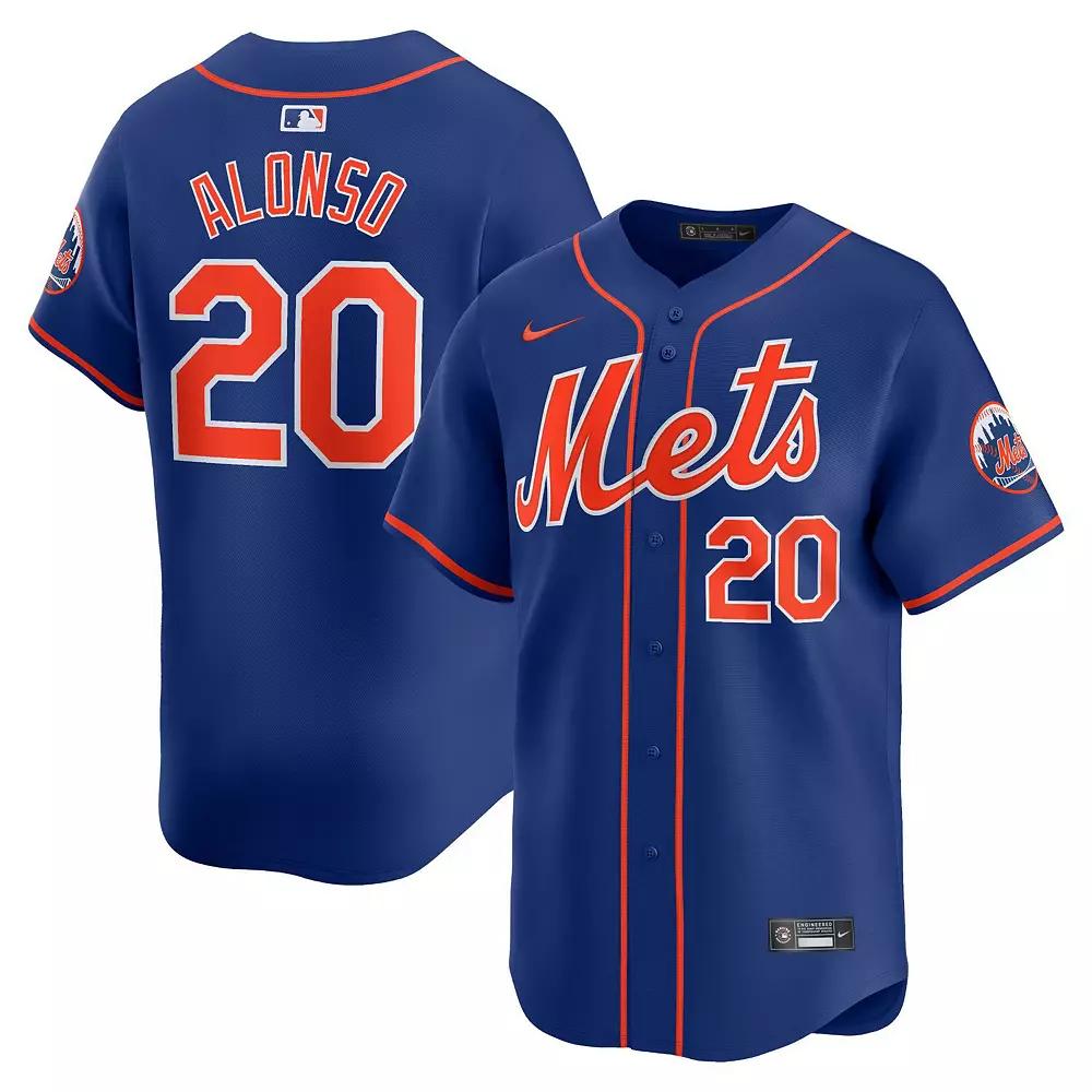 Men's Nike Pete Alonso Royal New York Mets Alternate Limited Player Jersey,  Product Image