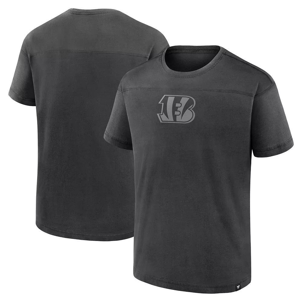Men's Nike Heather Navy Tennessee Titans Blitz Tri-Blend T-Shirt,  Product Image