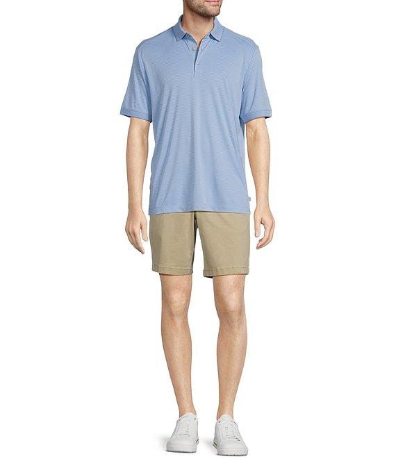 Tommy Bahama Bay Stripe Short Sleeve Polo Shirt Product Image