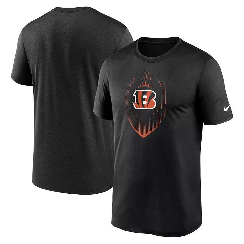 Men's Nike Black Cincinnati Bengals Big & Tall Blitz Legend Icon T-Shirt,  Product Image