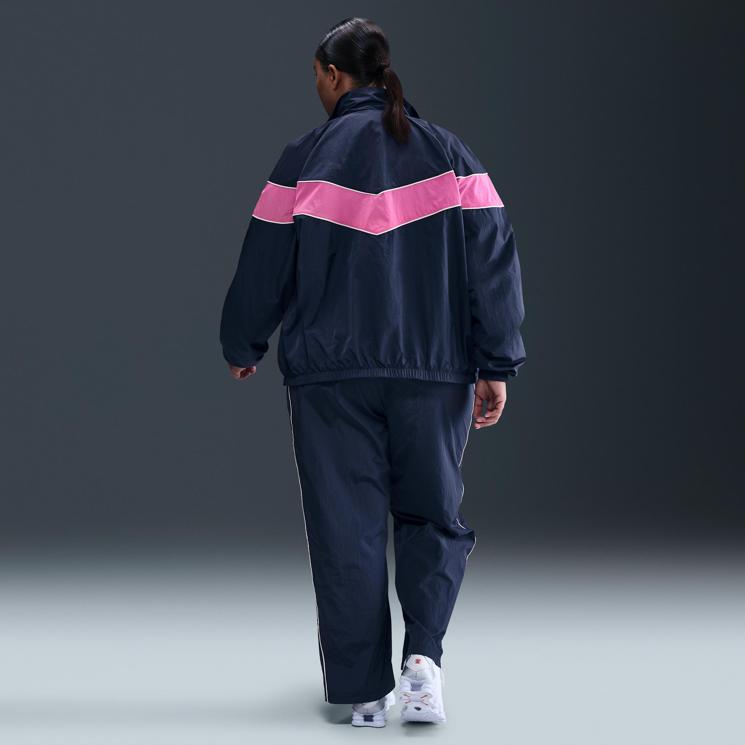 Nike Women's Windrunner Loose UV Woven Full-Zip Jacket (Plus Size) Product Image