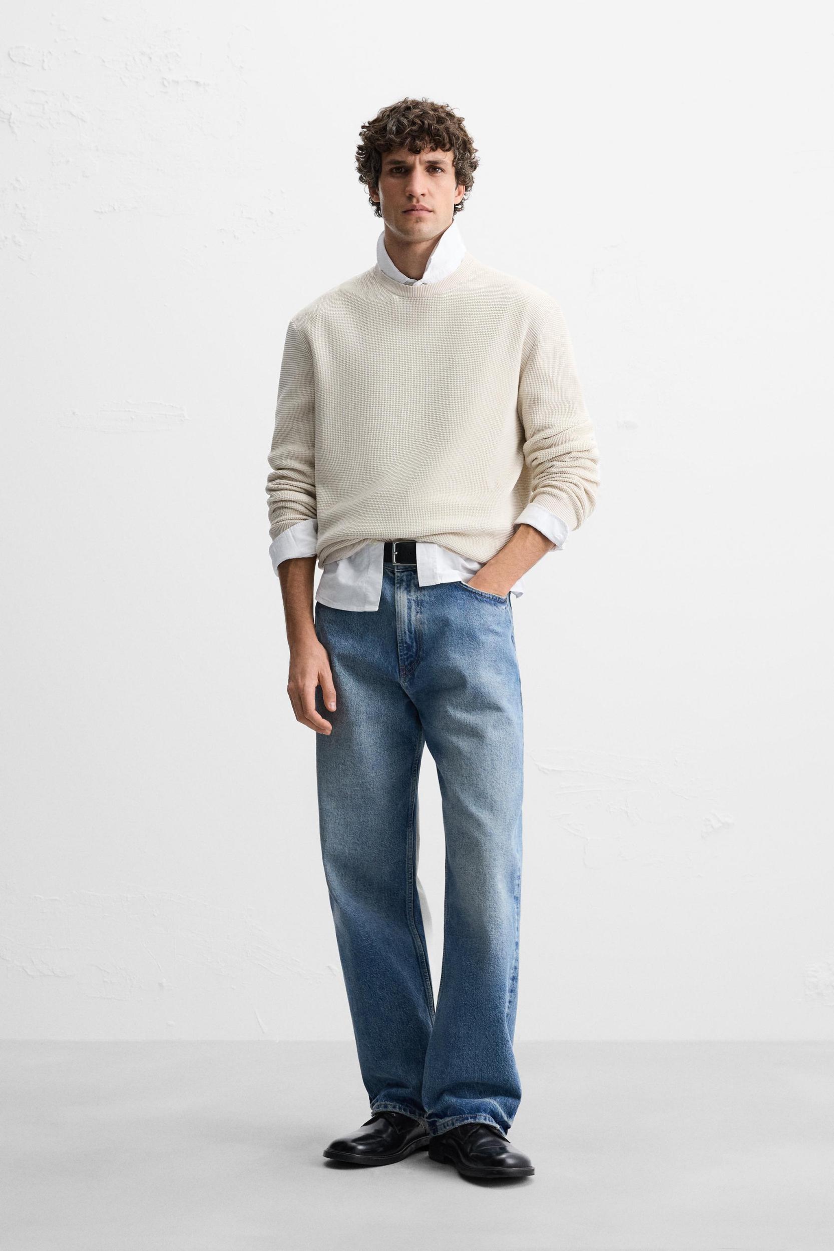 BASIC TEXTURED SWEATER Product Image