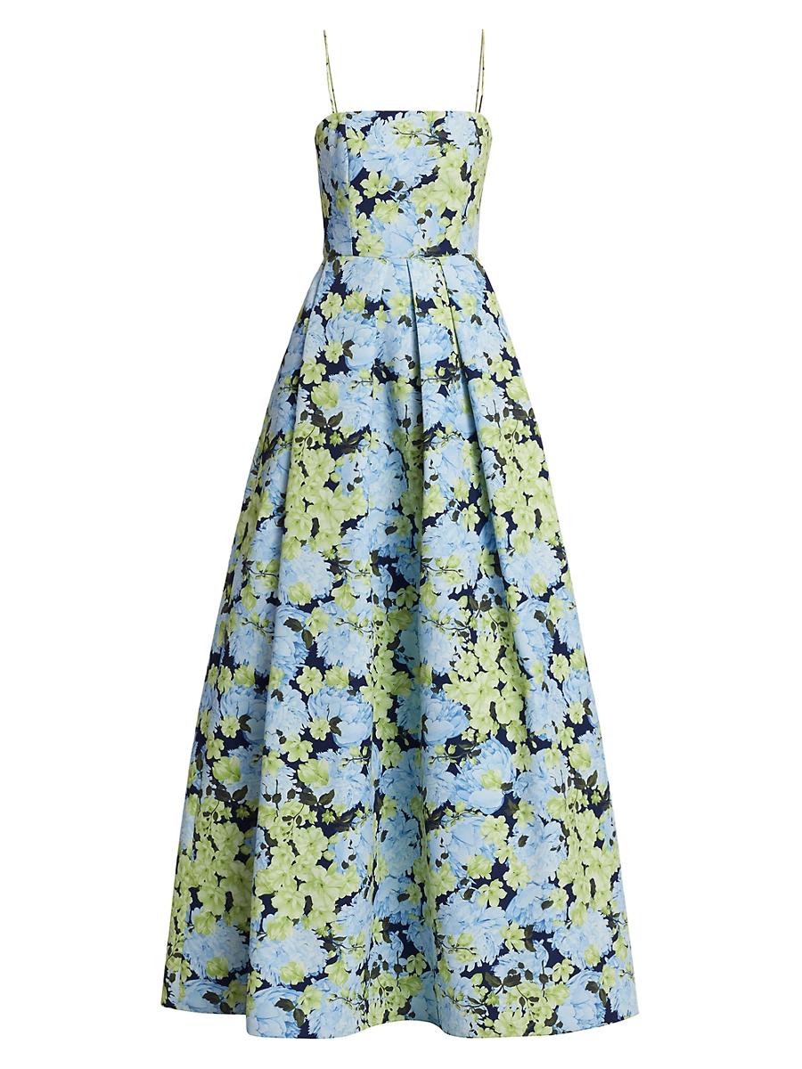 Womens Beau Floral Faille Ballgown Product Image