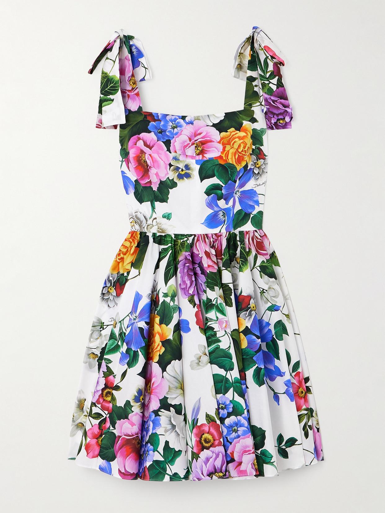 floral-print mini dress Product Image