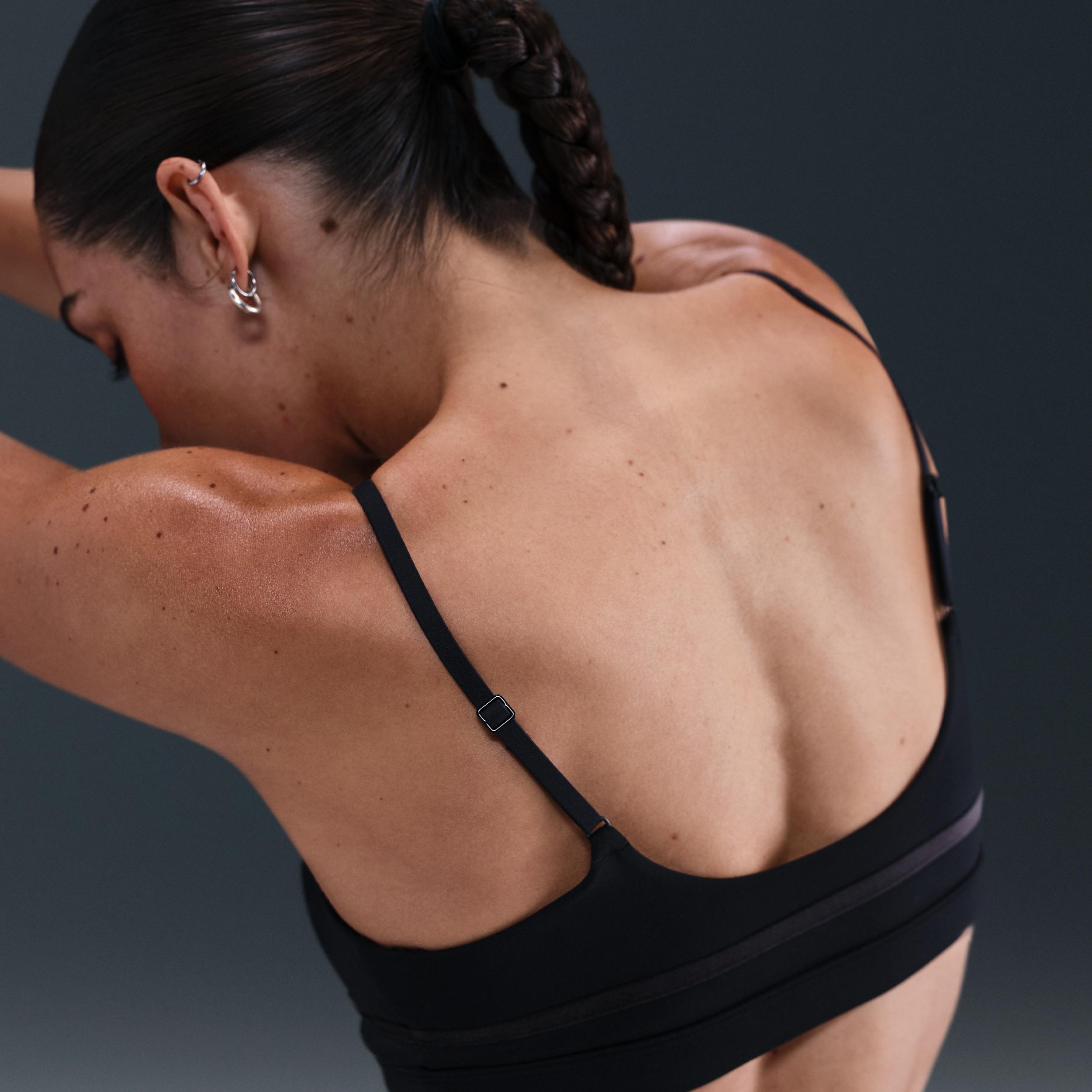 Nike Womens One Light-Support Padded Sports Bra | HQ2810-010 Product Image