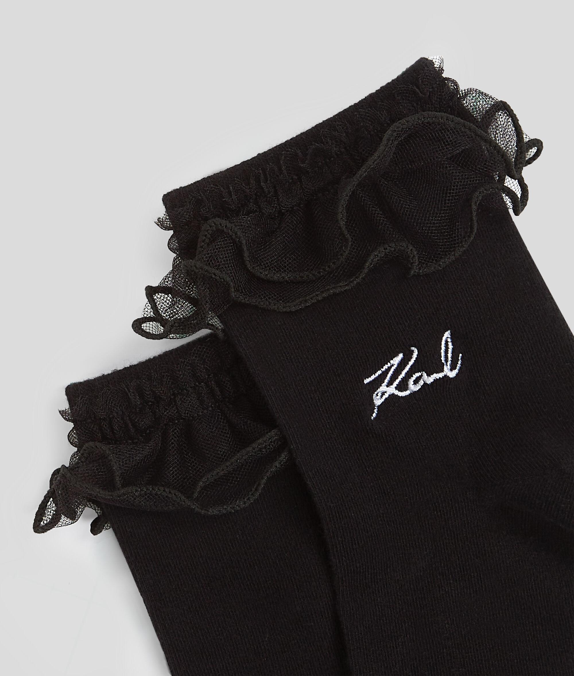 K/SIGNATURE RUFFLE SOCKS – 2-PACK Product Image