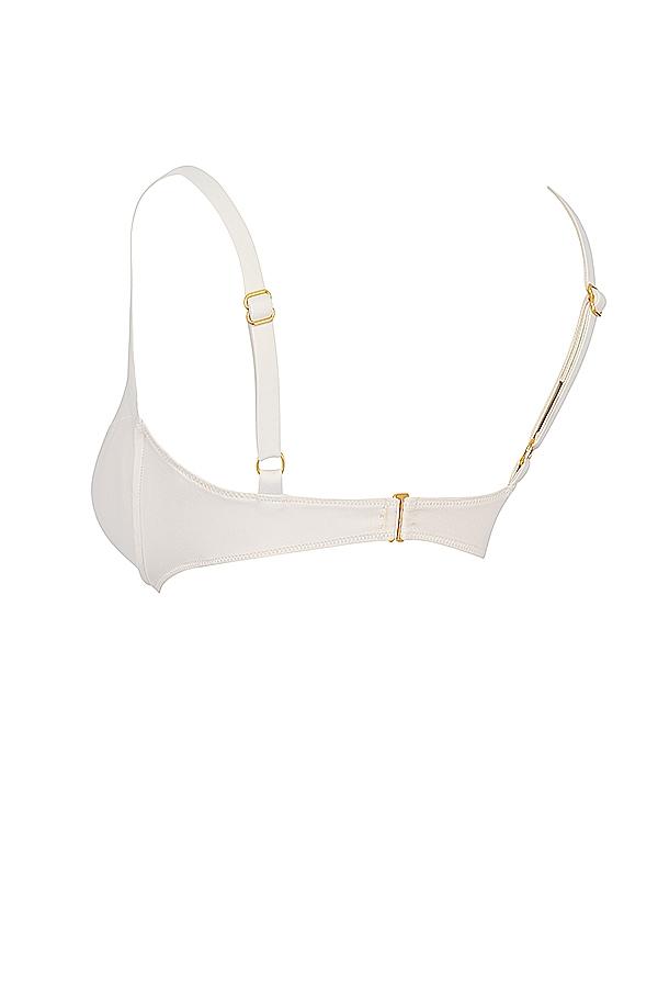 Lourdes  vanilla underwired bikini top Product Image