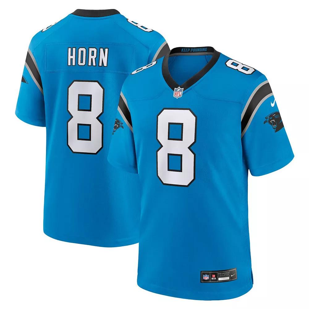 Men's Nike Jaycee Horn Blue Carolina Panthers Alternate Game Jersey,  Product Image