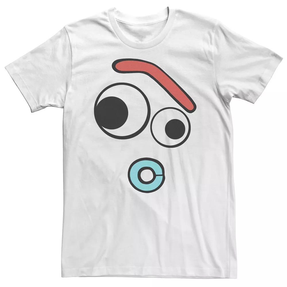 Big & Tall Disney / Pixar Toy Story 4 Forky Large Surprised Face Tee, Men's,  Product Image