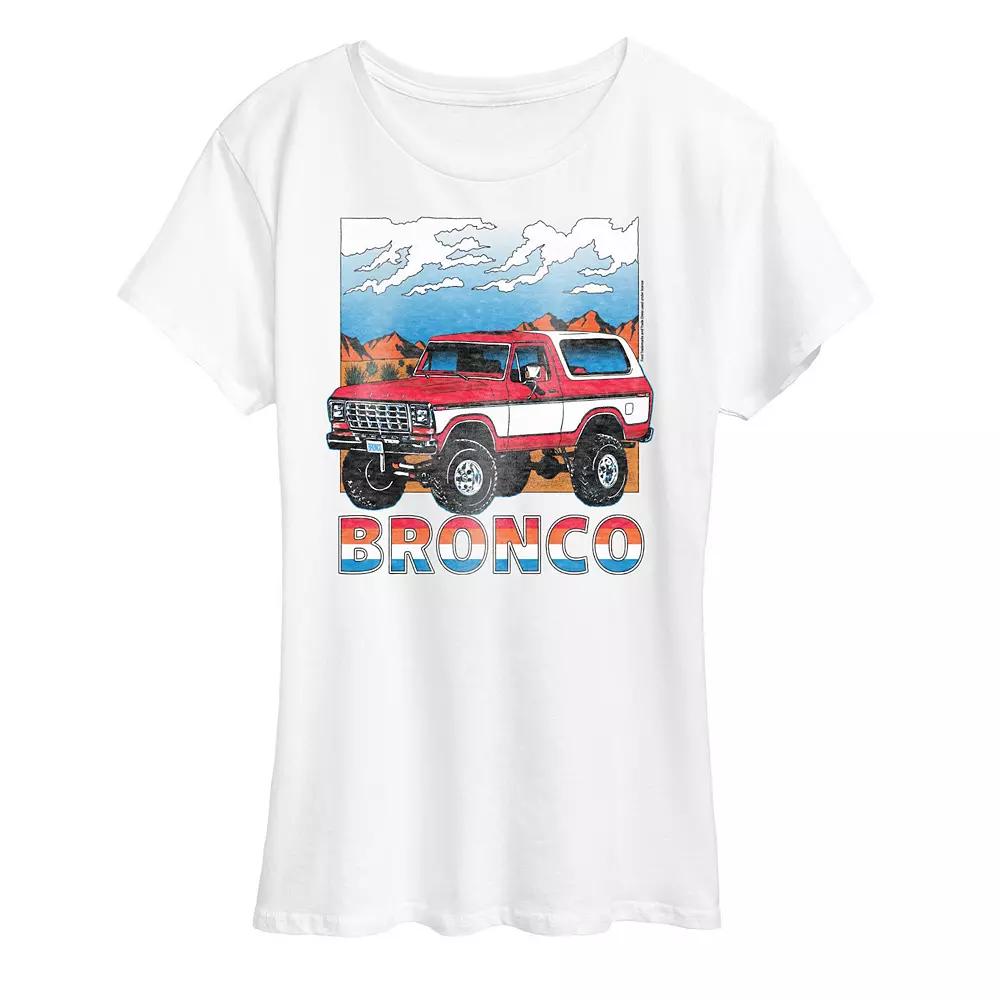 Women's Ford Bronco Mountain View Graphic Tee,  Product Image