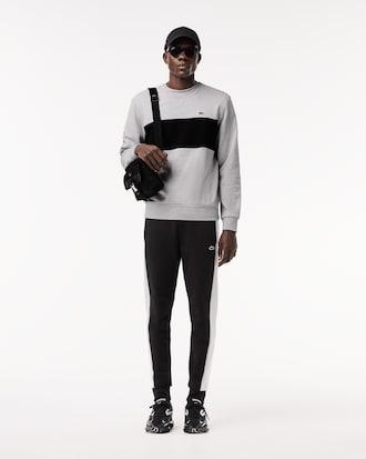 Men's Colorblock Crew Neck Sweatshirt Product Image