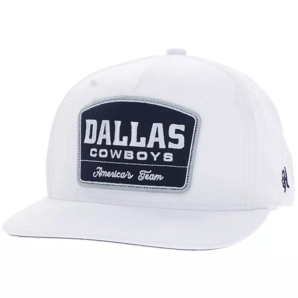 Men's HOOey White Dallas Cowboys America's Team Adjustable Hat Product Image