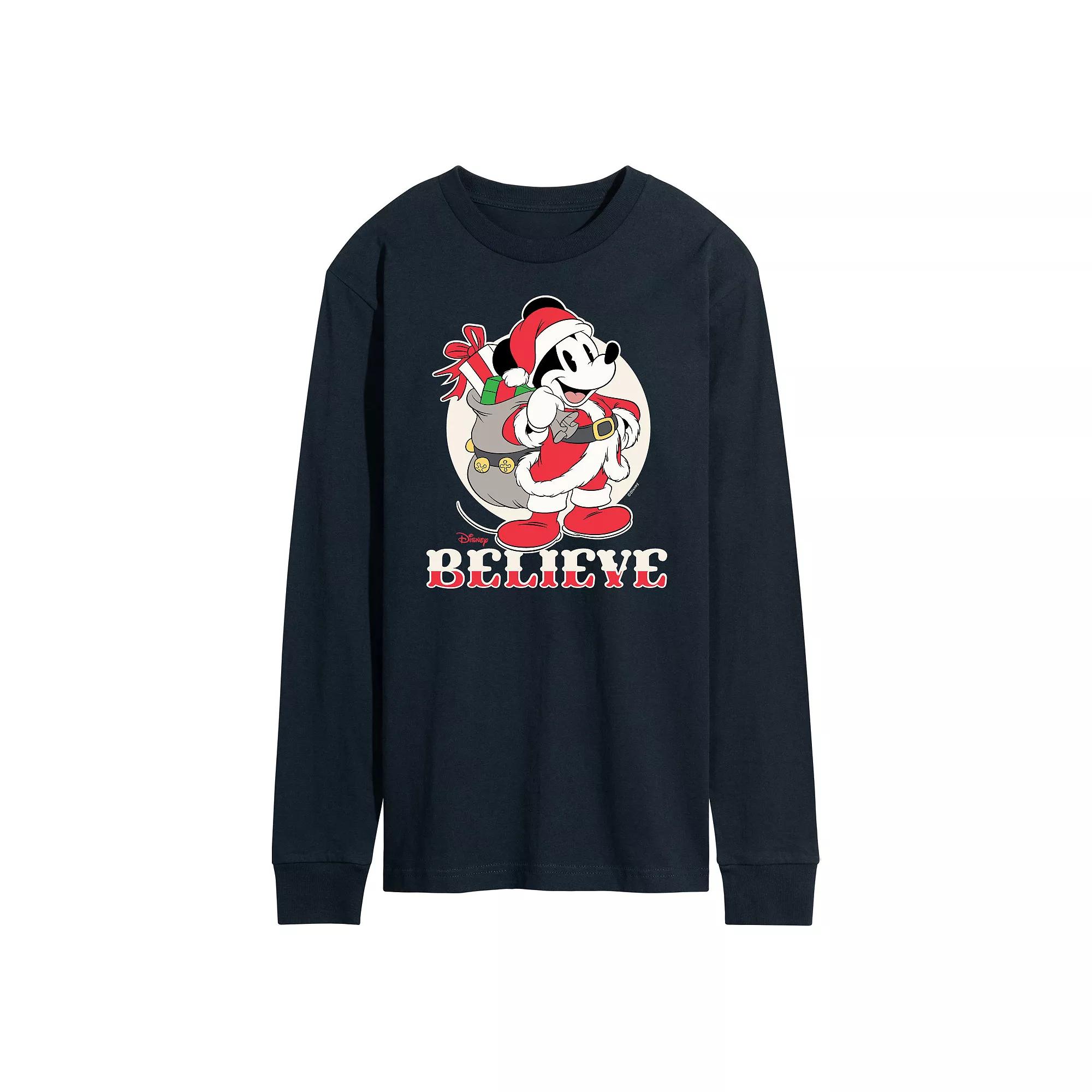 Disney's Men's Believe Long-sleeved Tee,  Product Image