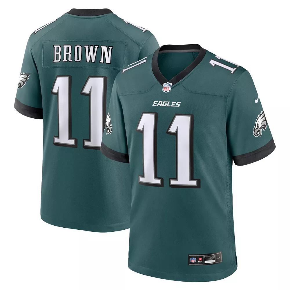 A.J. Brown Philadelphia Eagles Nike Mens NFL Game Jersey | 67NM0ABR86F-XZ0 Product Image