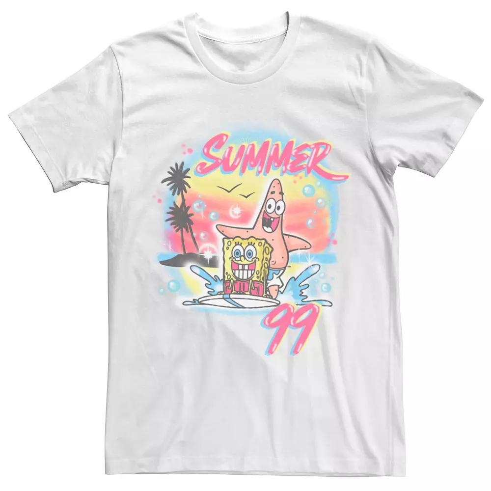Men's SpongeBob Patrick Summer 99 Surfing Tee,  Product Image