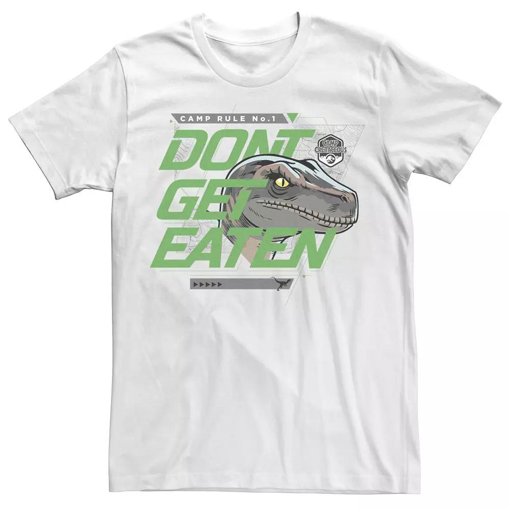 Men's Jurassic World: Camp Cretaceous Rule 1 Don't Get Eaten Tee,  Product Image