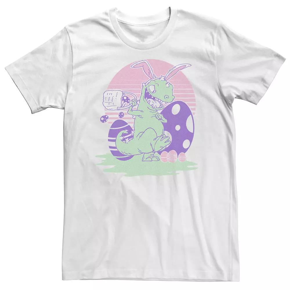 Big & Tall Rugrats Reptar Eggs Easter Tee, Men's,  Product Image