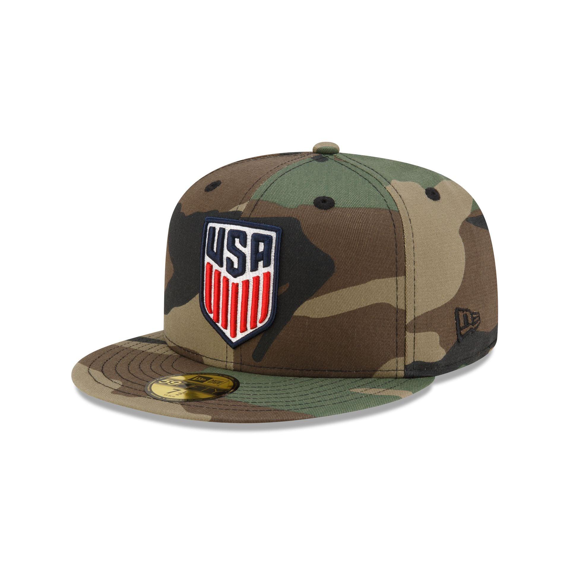 U.S. Soccer Men's National Team Camo 59FIFTY Fitted Hat Male Product Image