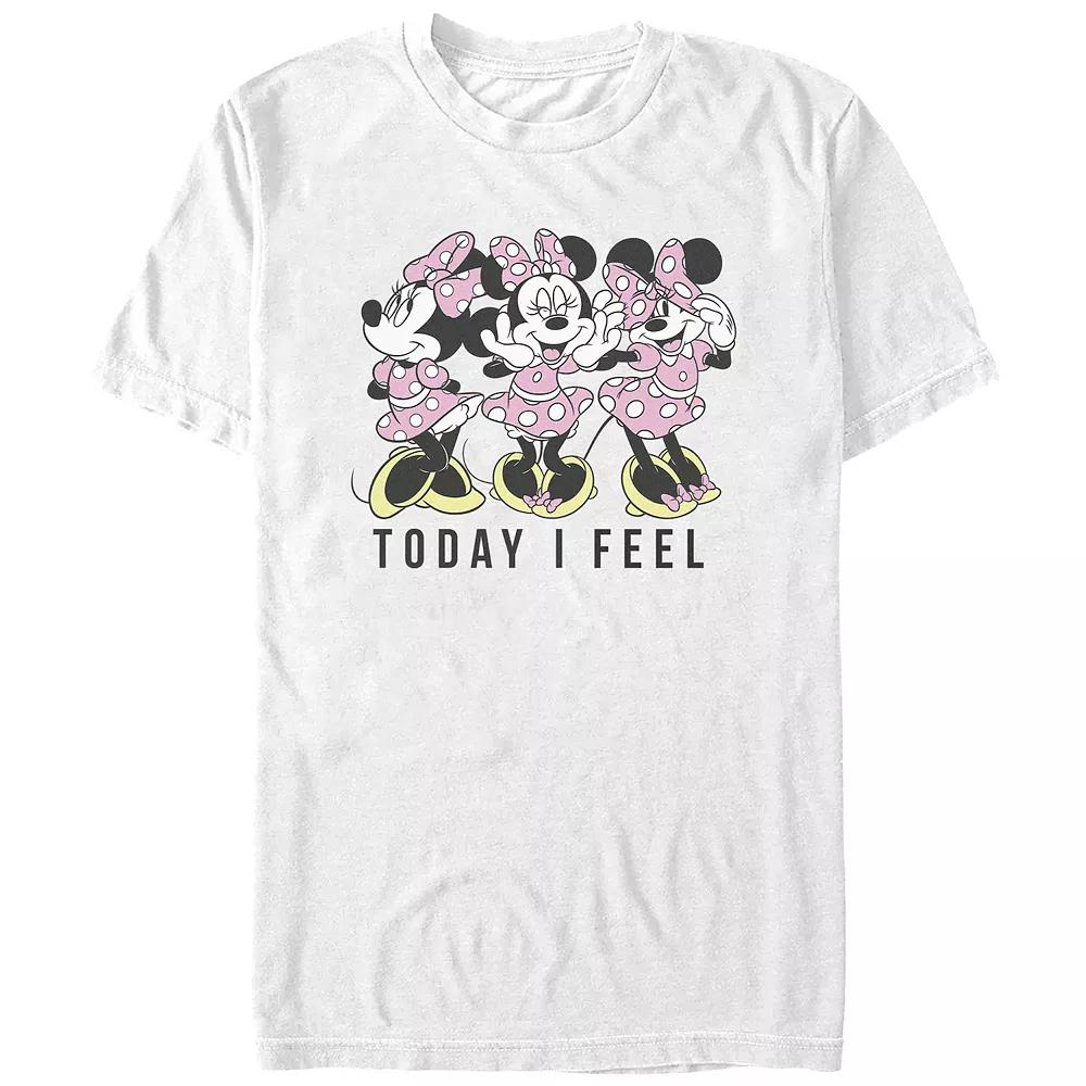 Disney's Minnie Mouse Today I Feel Fabulous Juniors' Graphic Tee, Women's,  Product Image