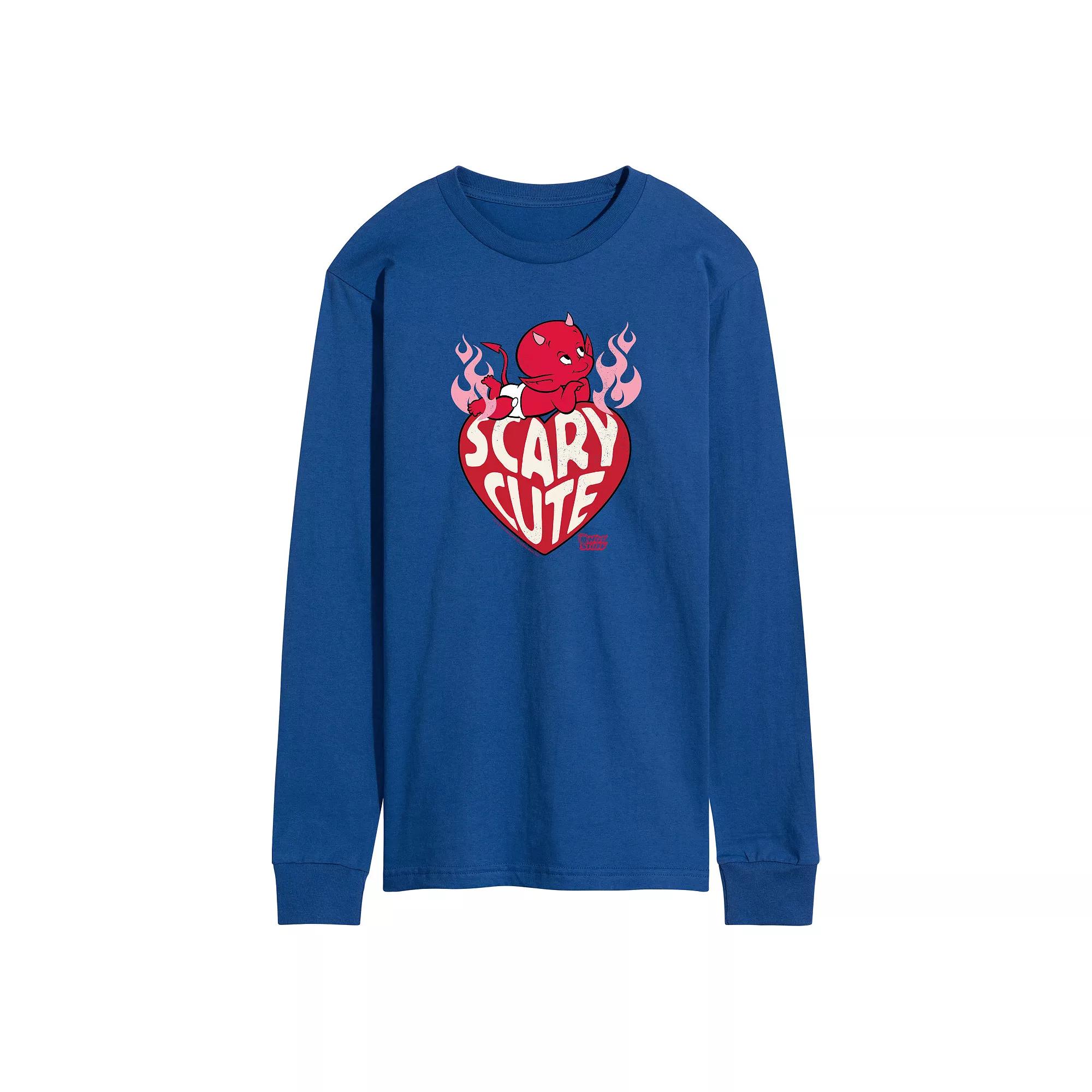 Men's Hot Stuff Little Devil Scary Cute Fleece Sweatshirt,  Product Image