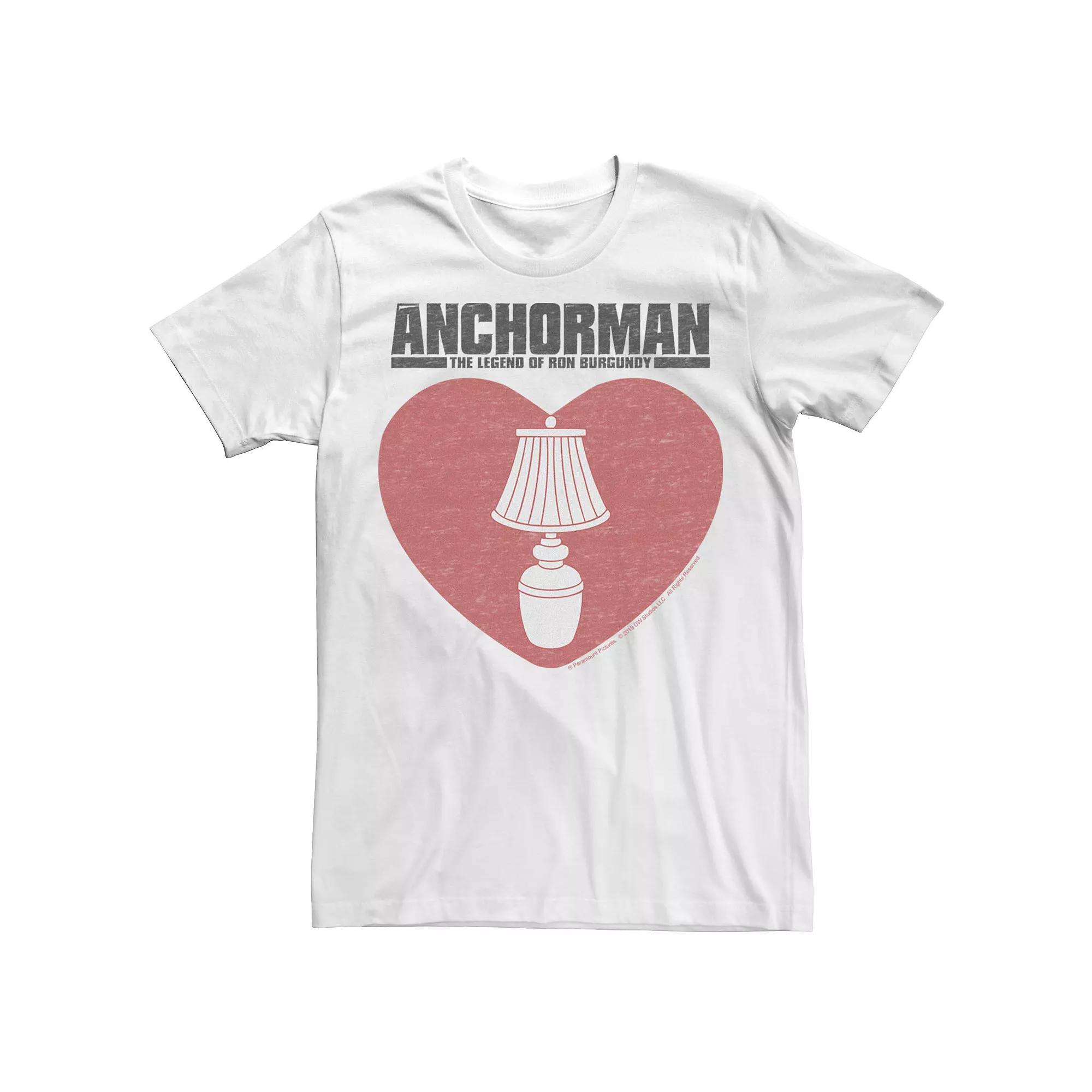 Men's Anchorman Lamp Heart Tee,  Product Image