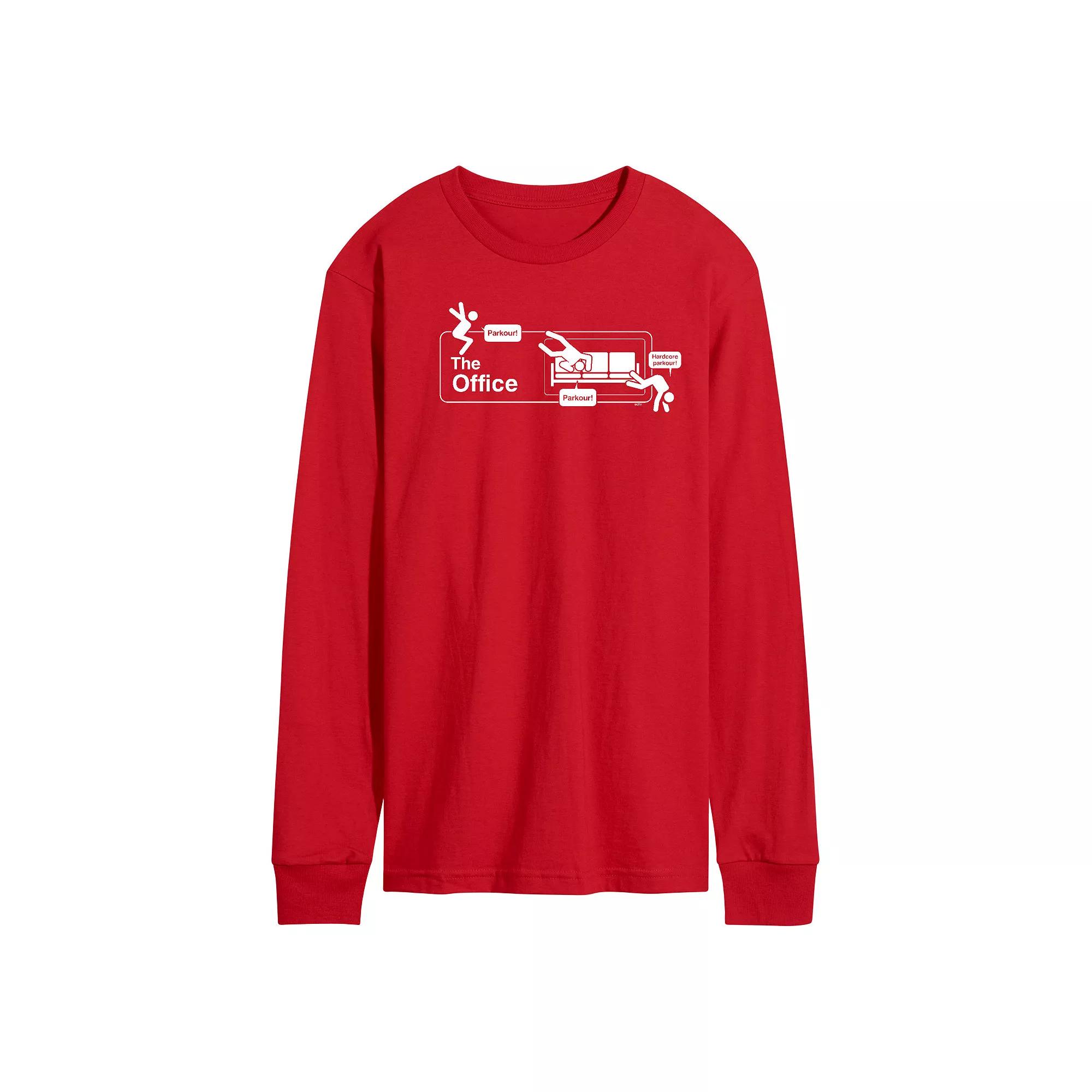 Disney's Lilo & Stitch Men's Stitch & Chicks Long Sleeve Graphic Tee,  Product Image