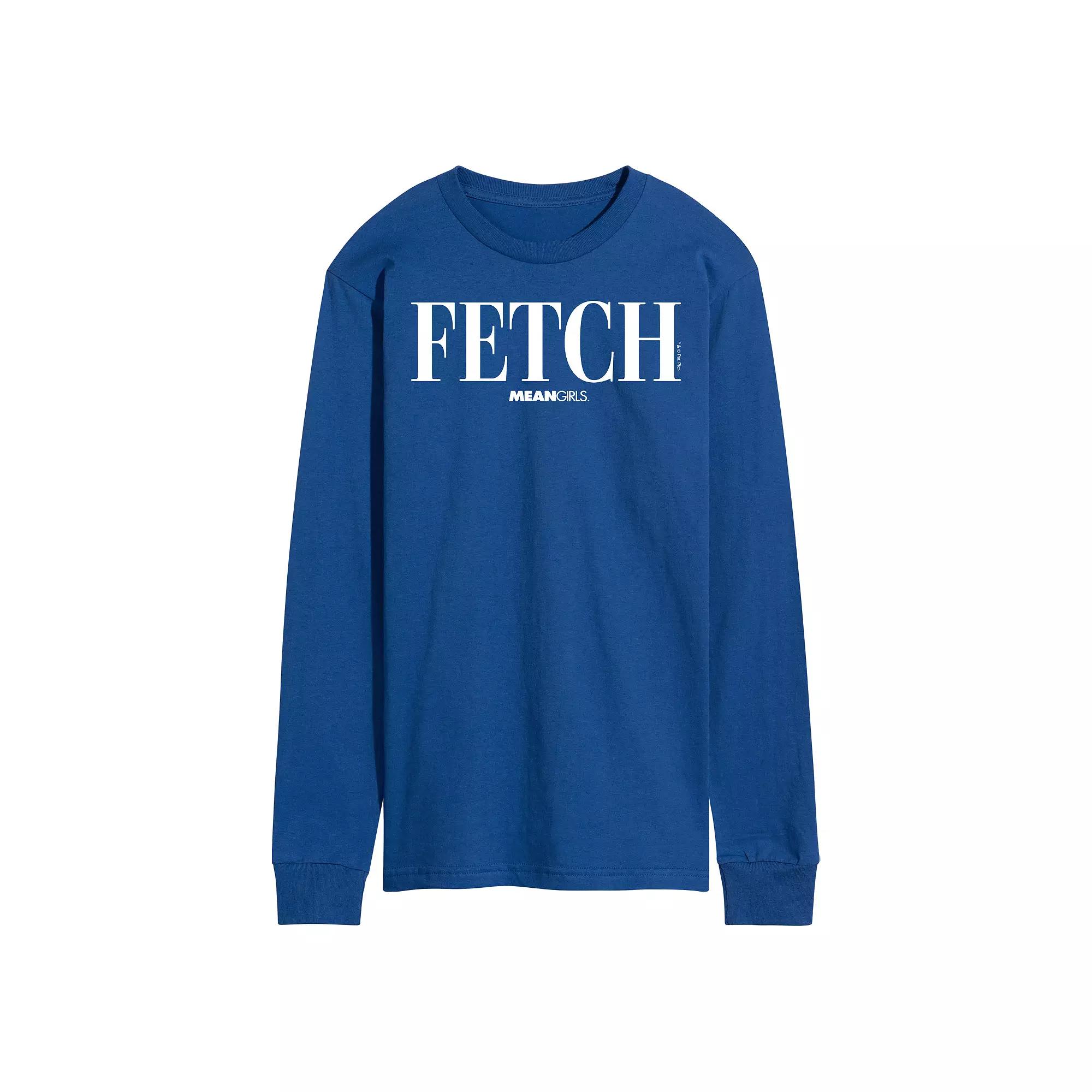 Men's Mean Girls Fetch Long Sleeve Graphic Tee,  Product Image