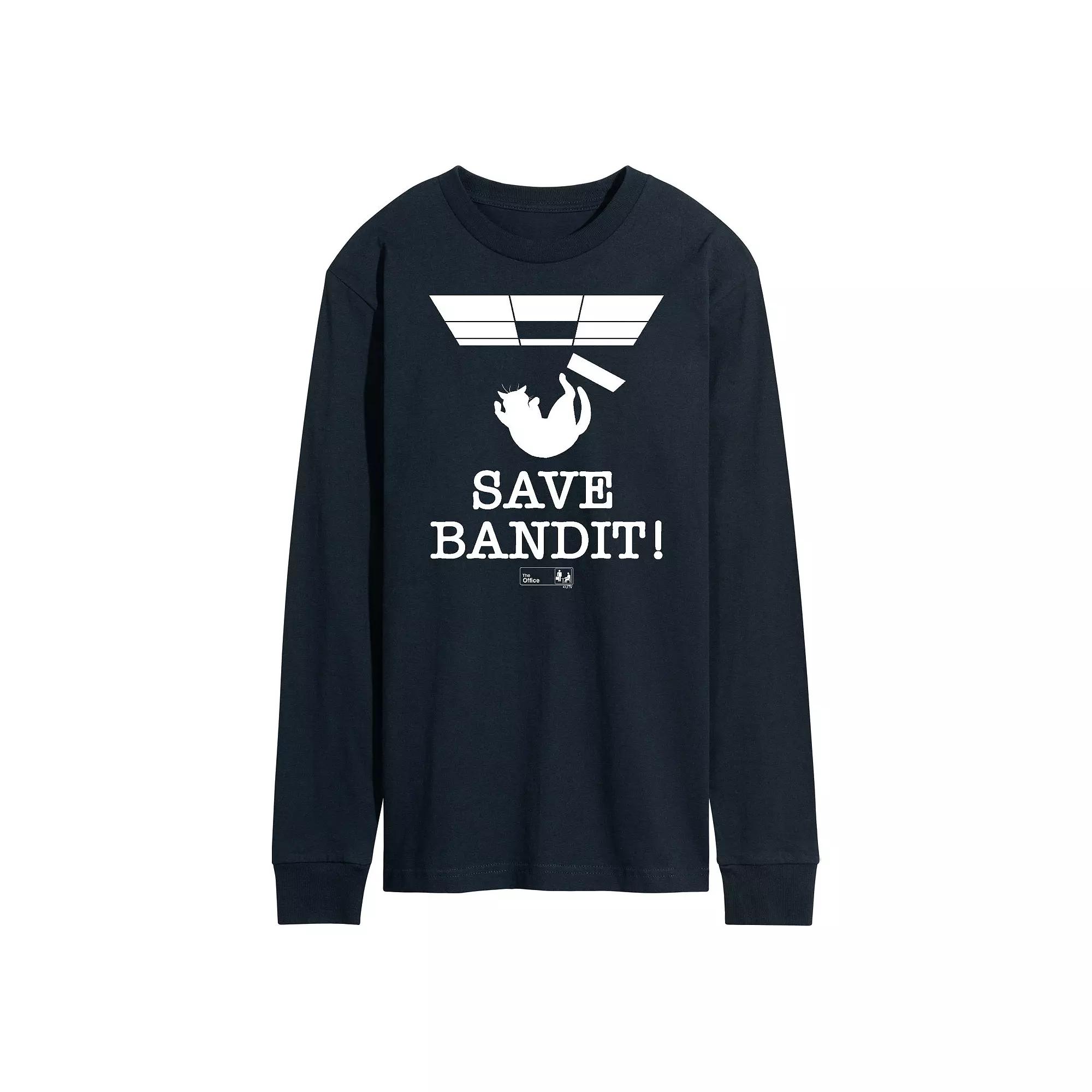 Disney's Minnie Mouse Men's Hearts Long Sleeve Tee,  Product Image