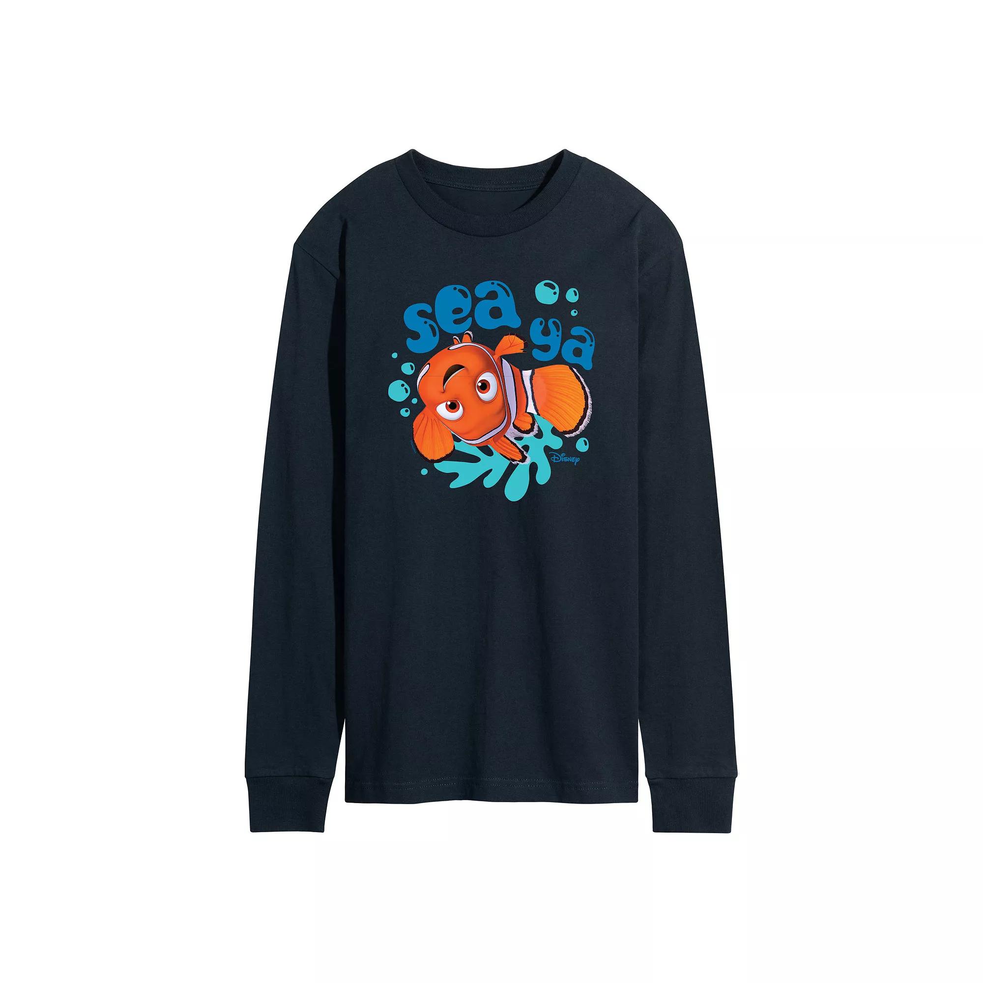 Men's SpongeBob SquarePants Absorb The Love Long Sleeve Graphic Tee,  Product Image