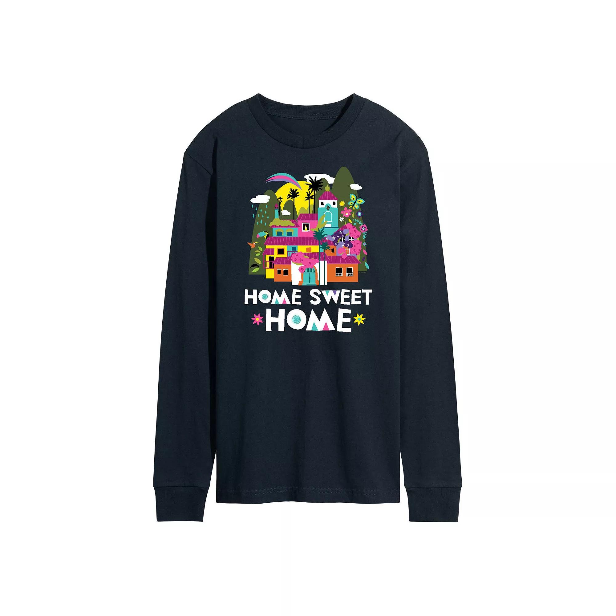 Disney's Encanto Men's Home Sweet Home Long Sleeve Graphic Tee,  Product Image
