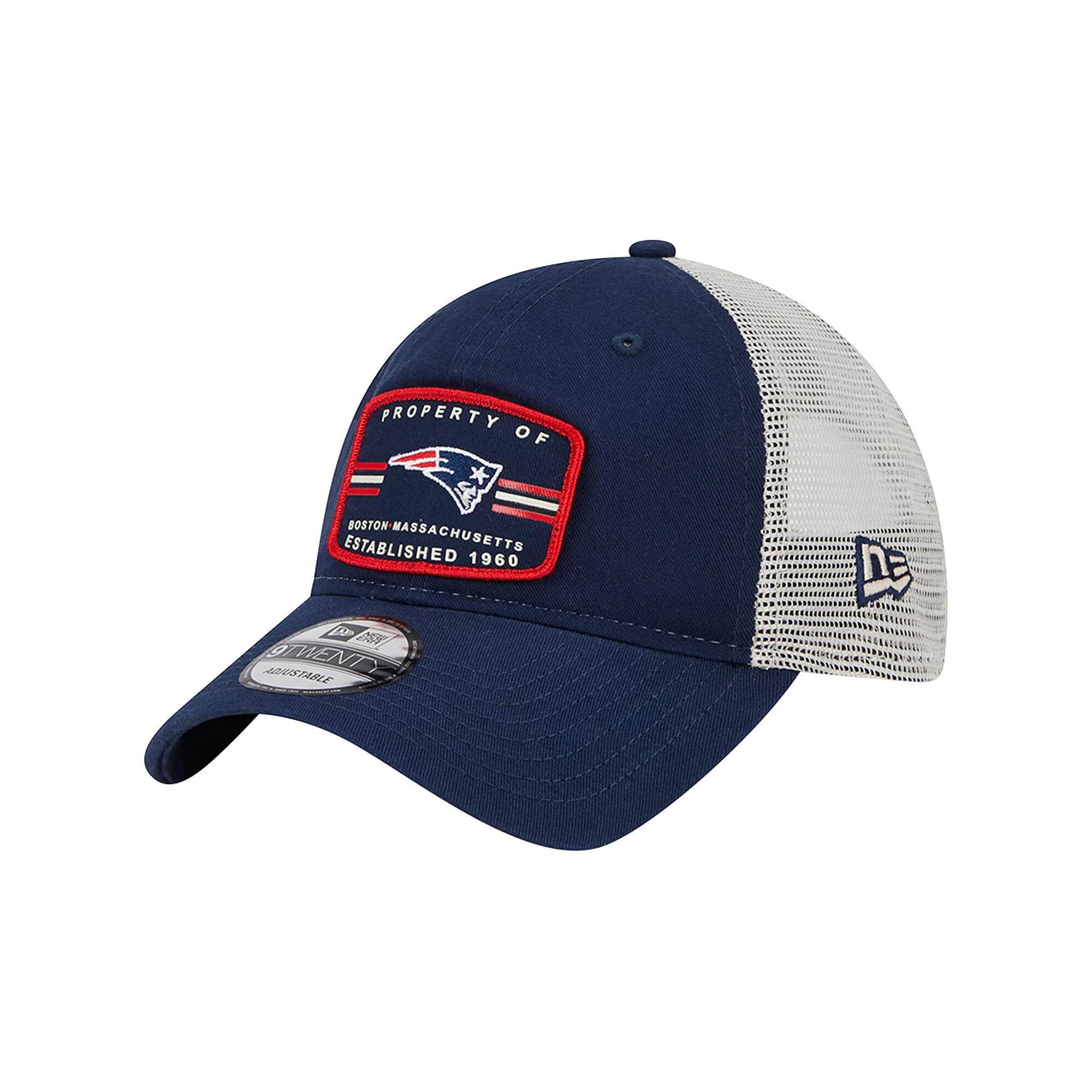 Men's New Era Royal Buffalo Bills Property Trucker 9TWENTY Snapback Hat, Blue Product Image