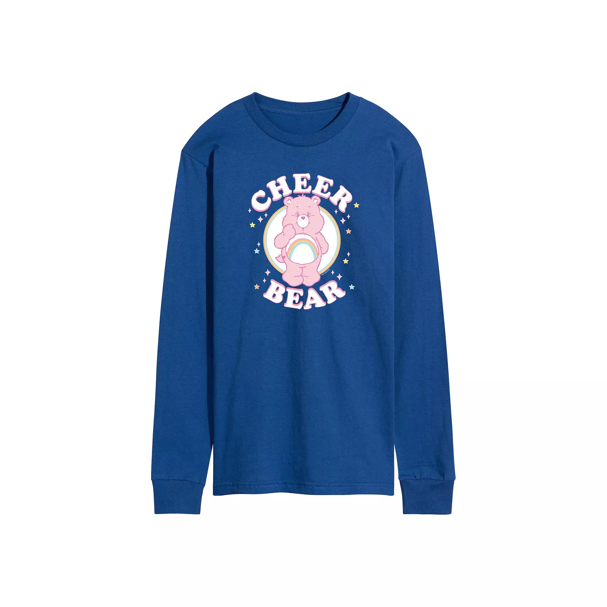 Men's CocaCoal Happy Holidays Sledding Long Sleeve Graphic Tee,  Product Image