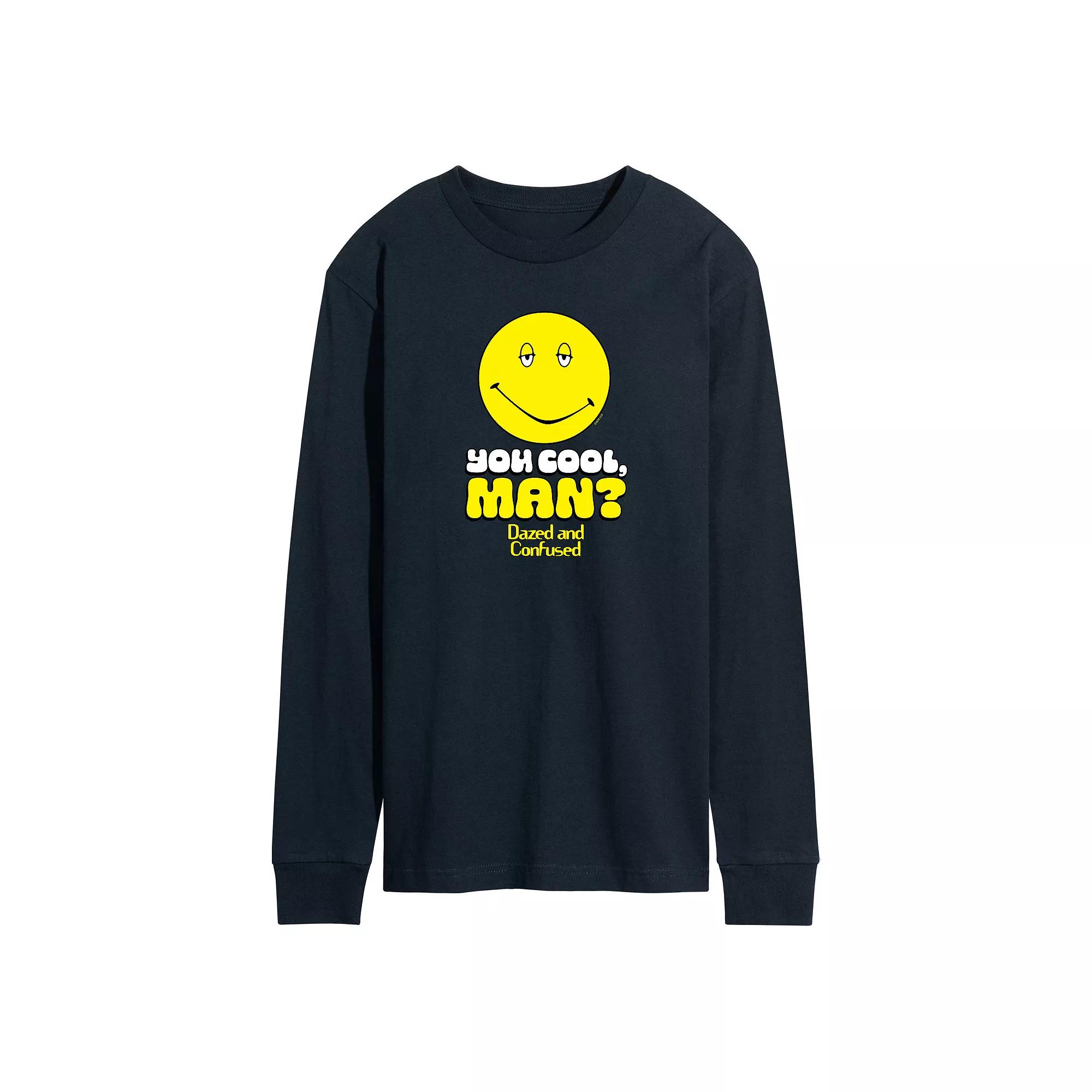 Men's Dazed and Confused You Cool Man Long Sleeve Graphic Tee,  Product Image