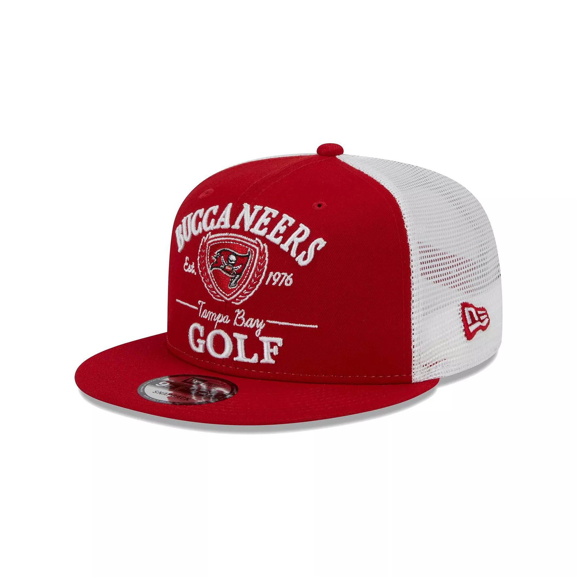 Men's New Era Red Tampa Bay Buccaneers Club 9FIFTY Snapback Hat Product Image