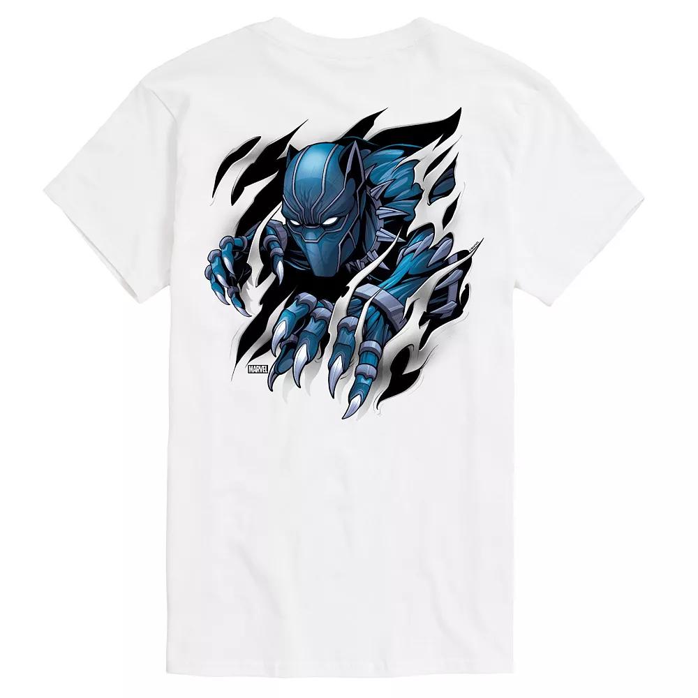 Men's Black Panther Claw Tear Graphic Tee,  Product Image