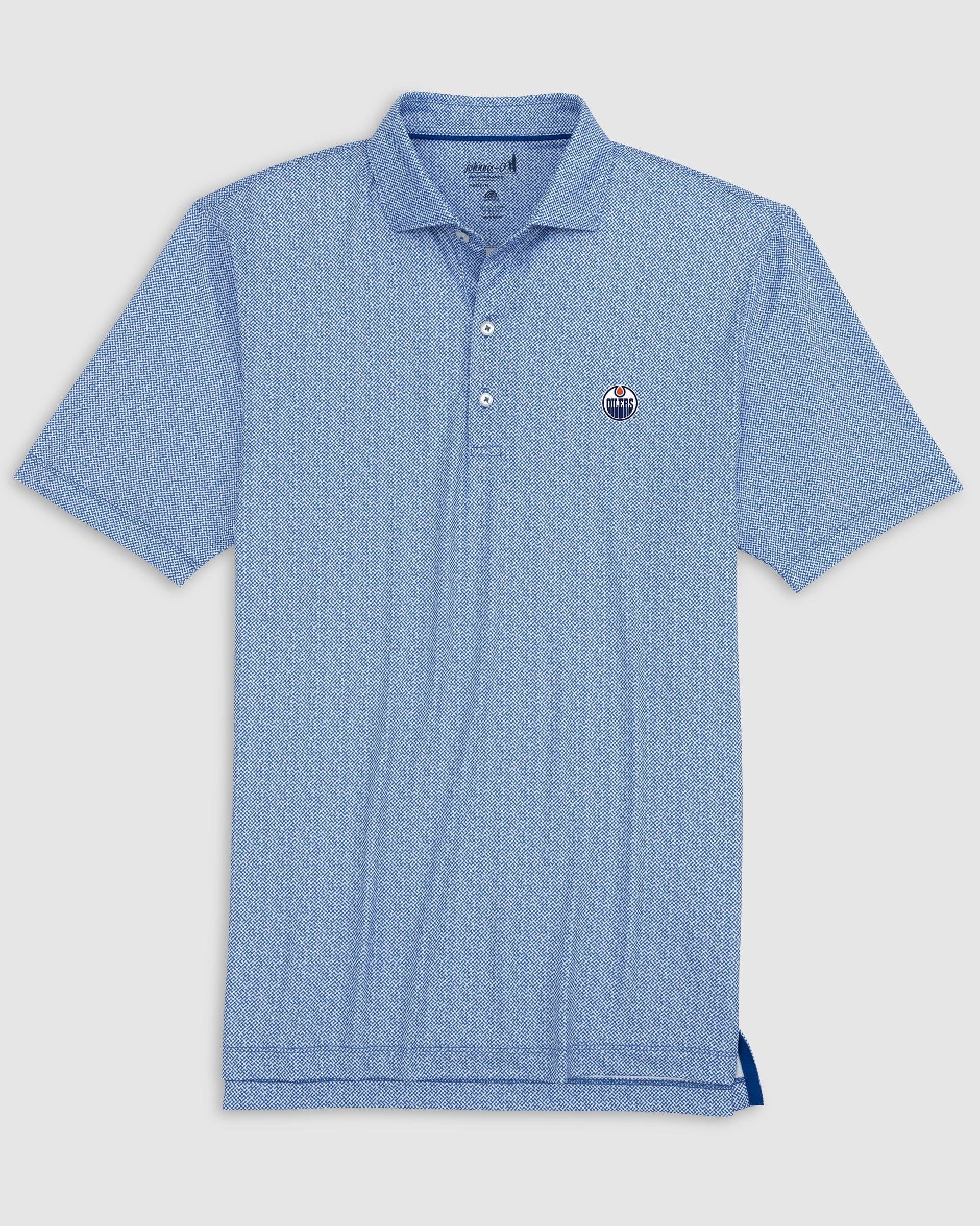 Los Angeles Dodgers Hinson Printed Jersey Performance Polo Product Image