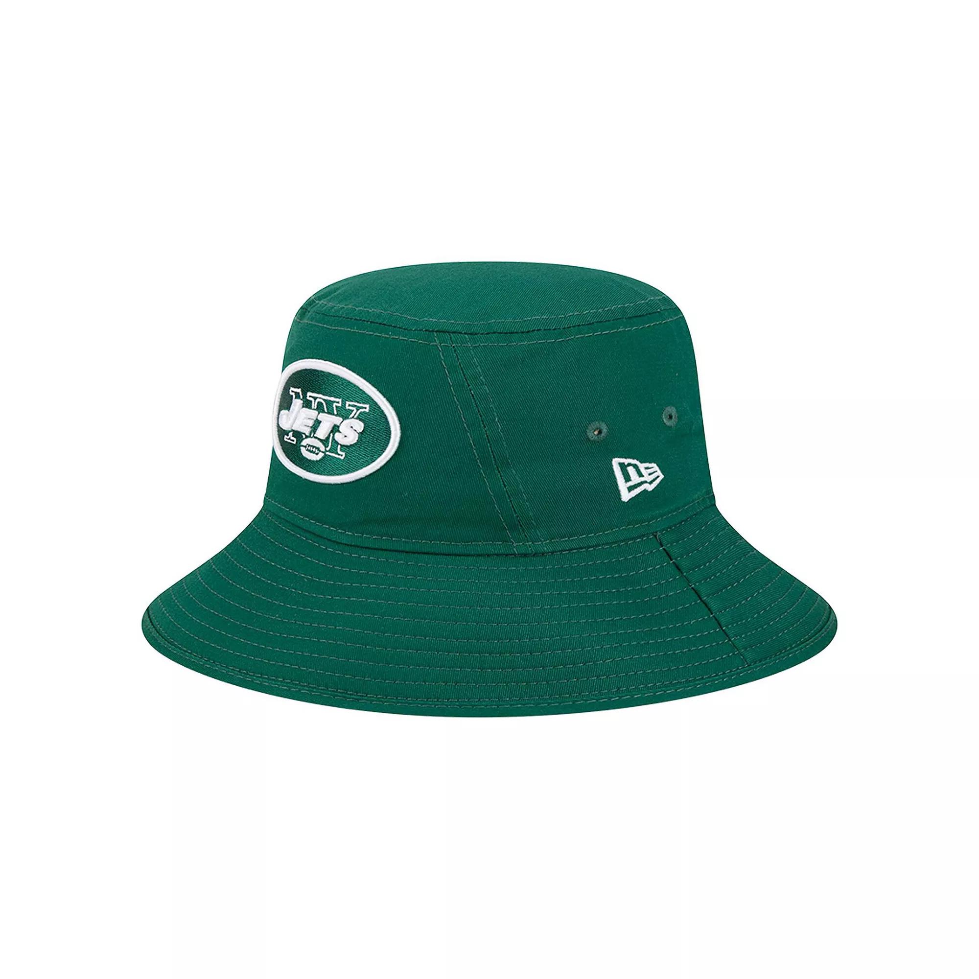Men's New Era Green New York Jets Main Bucket Hat, Size: Small/Medium Product Image