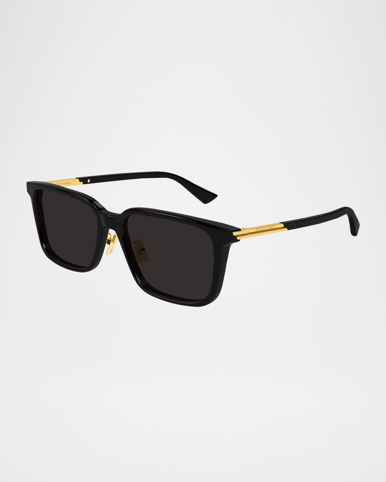 Men's BV1374SK Acetate Rectangle Sunglasses Product Image