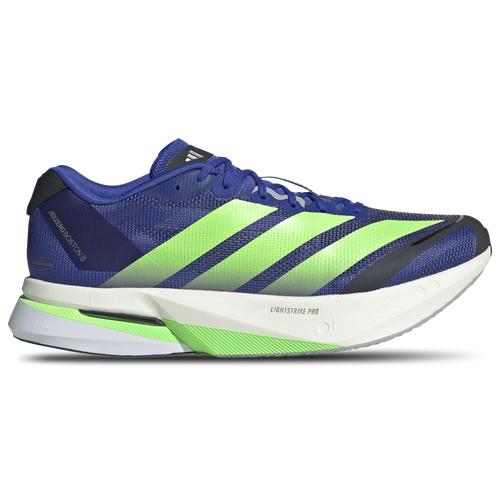 adidas Mens adidas Boston 13 - Mens Running Shoes Lime Burst/Lucid Blue Product Image