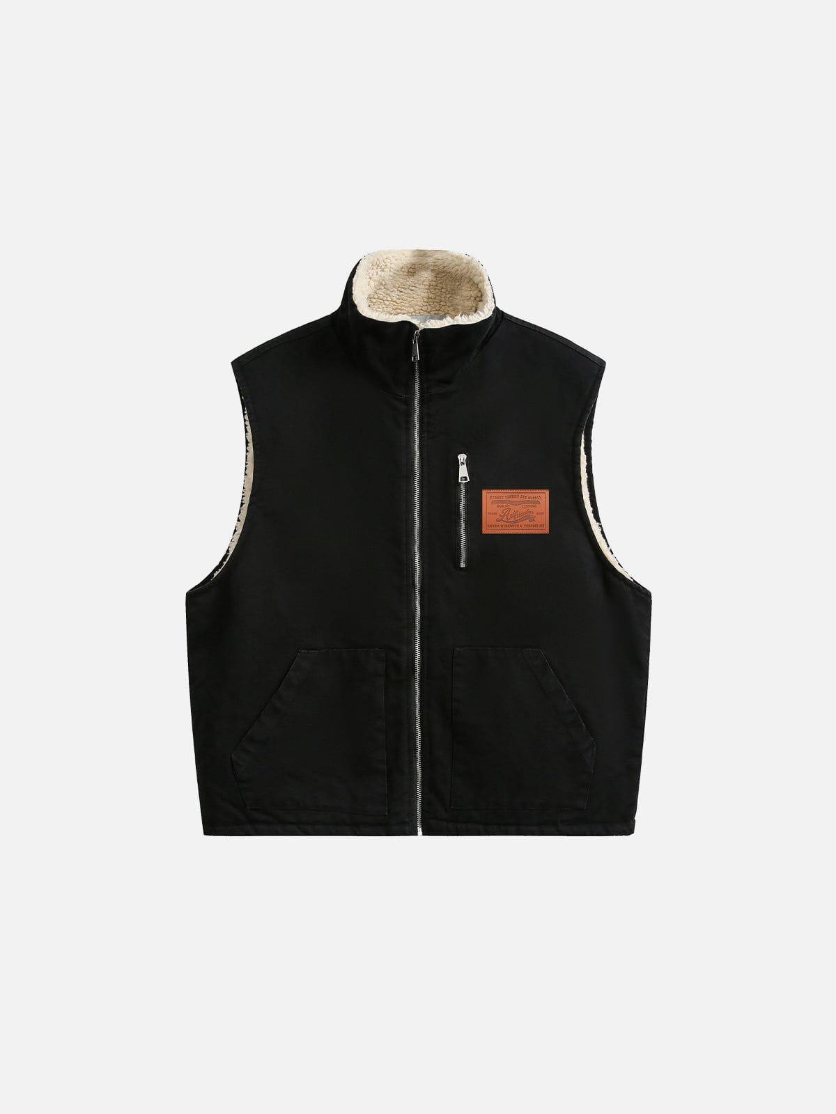 Aelfric Eden Solid Zip Up Vest Product Image