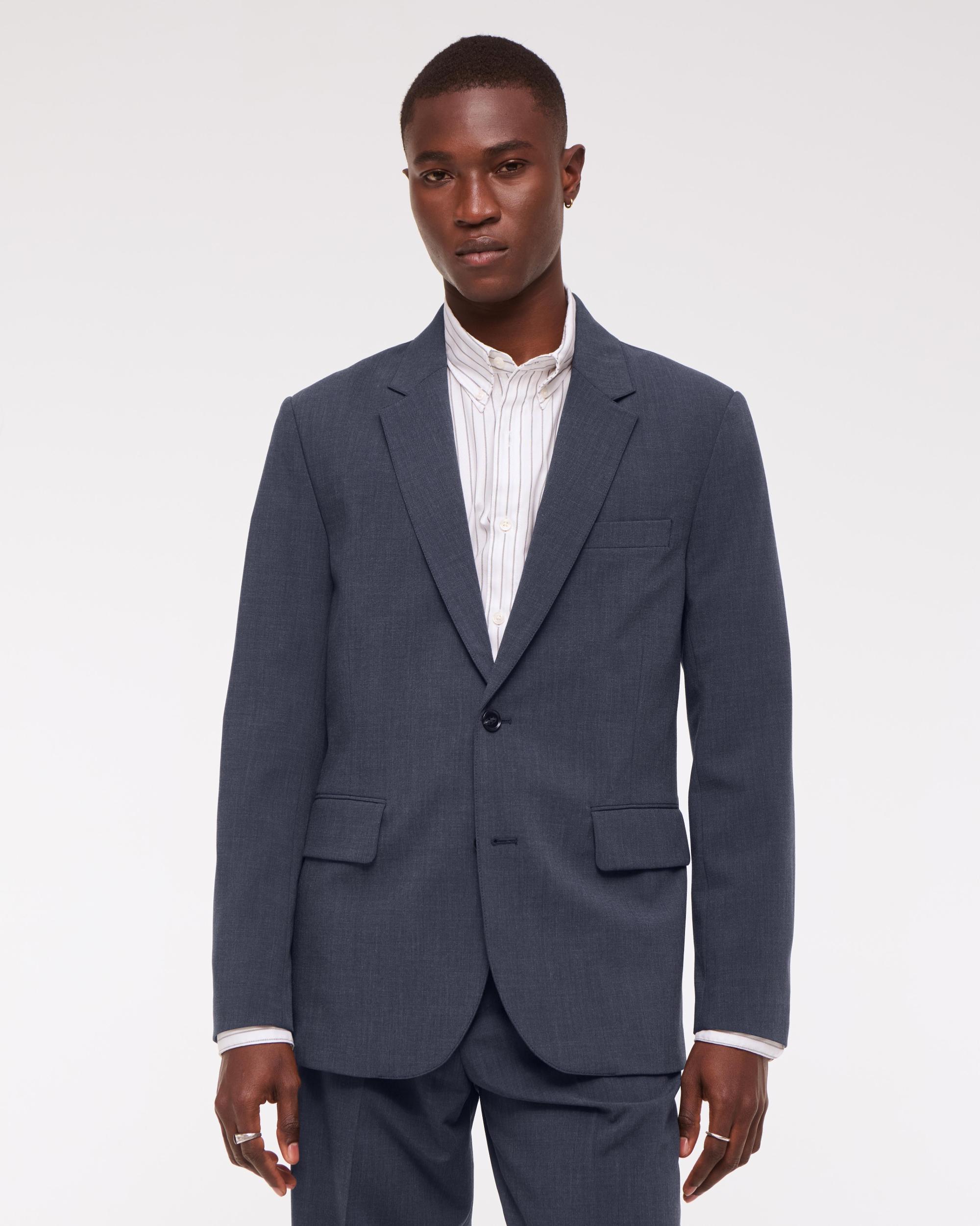 The A&F Collins Slim Blazer Product Image