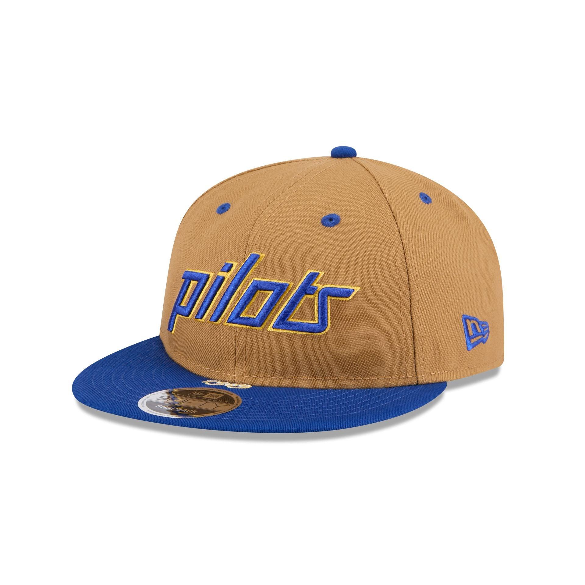 Seattle Pilots Wheat Retro Crown 9FIFTY Snapback Hat Male Product Image