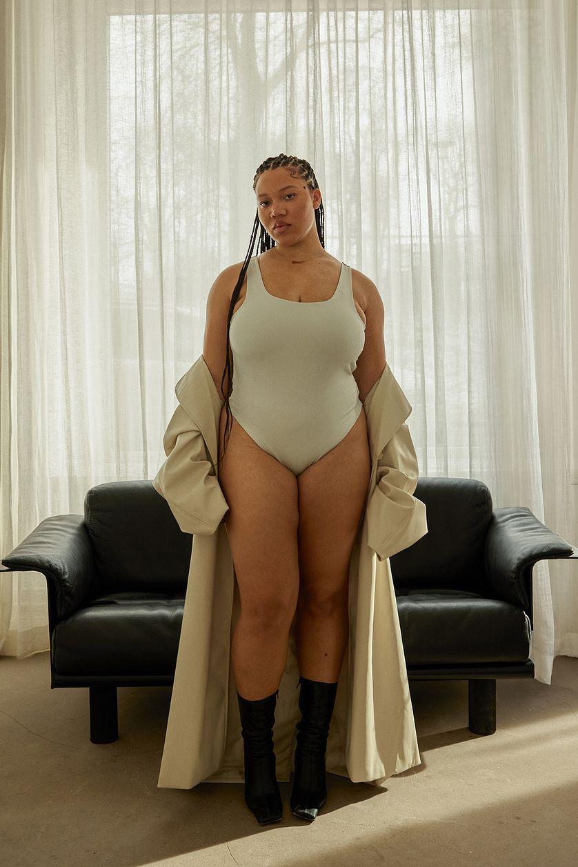 Open Back Tank Top Body Product Image