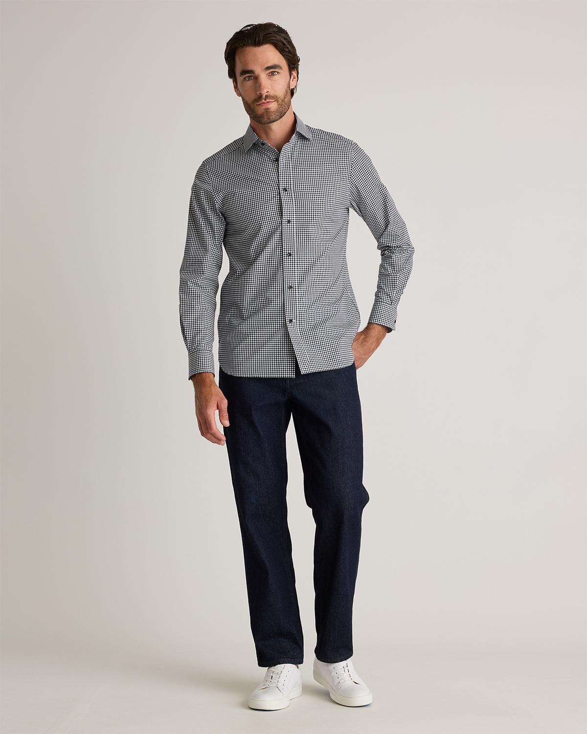 Quince | Men's Stretch Poplin Dress Shirt Size XL, Organic Cotton Product Image