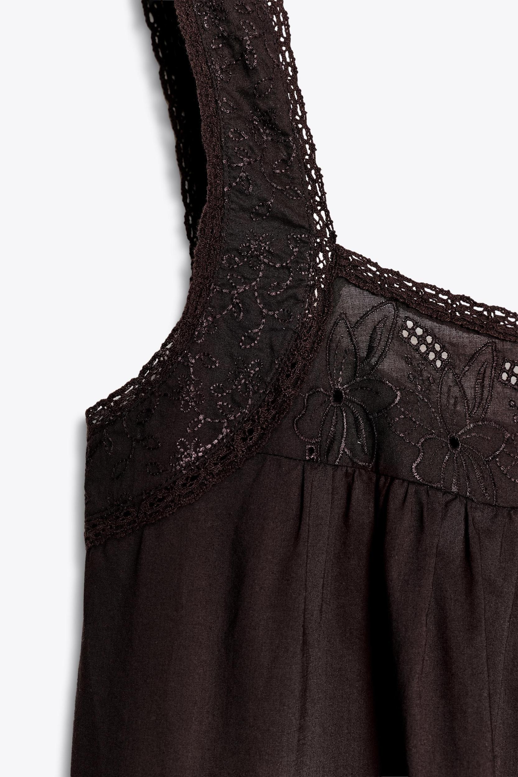 LACE EMBROIDERY DRESS Product Image